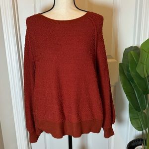 Altar’d State Burnt Orange Sweater NWOT M/L.